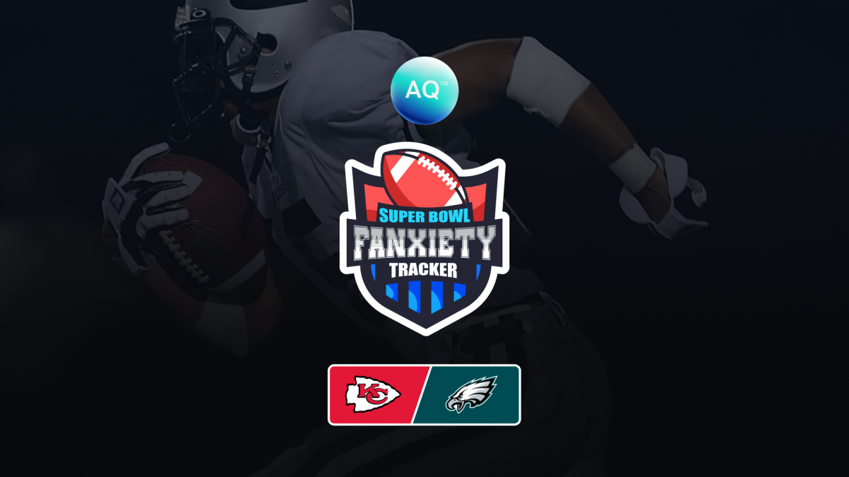 Super Bowl “Fanxiety” Tracker shows whose fans more worried